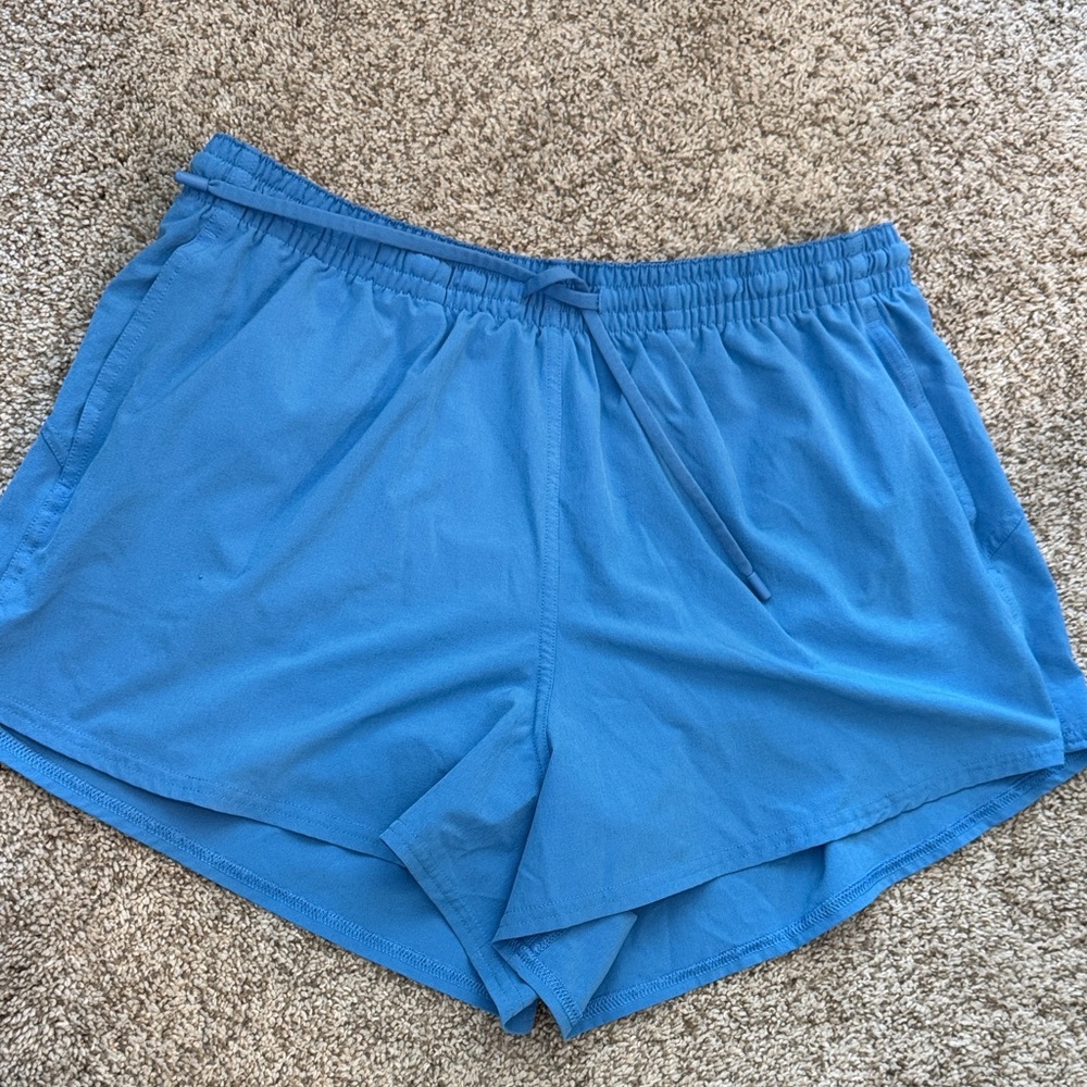 lululemon athletica pace rival Bright Blue Women's Athletic Shorts